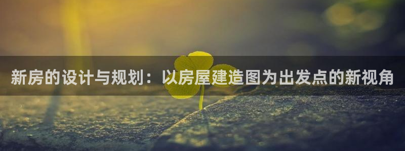 意昂3集团简介：新房的设计与规划：以房屋建造图为出发点的新视角