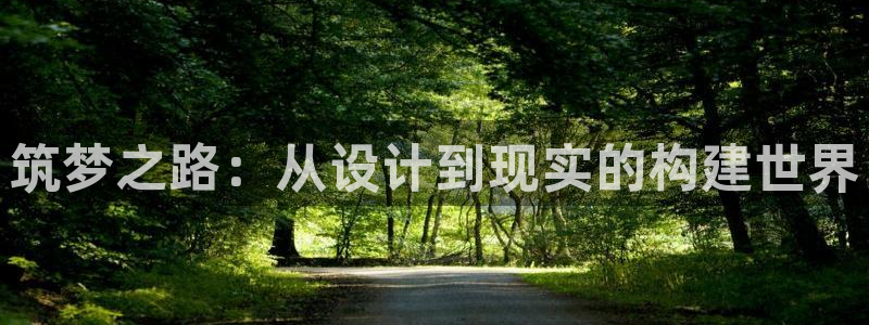 意昂体育3平台注册：筑梦之路：从设计到现实的构建世界