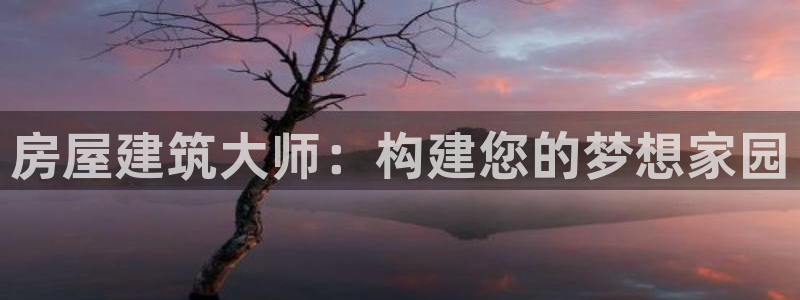 意昂3娱乐网站：房屋建筑大师：构建您的梦想家园